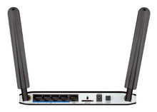 D-Link DWR-921 Router 4G LTE, Wireless N300, 4 Porte LAN Fast Ethernet, SIM Card Slot Integrato, 2 Antenne Esterne, Nero