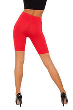 FUTURO FASHION Cotton Leggings 1/2 Length Over-Knee Shorts Active Sport Casual Pants LK