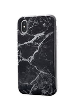 LuMee Selfie Cell Phone Case for iPhone X, Illuminated LED, The Original and Authentic Celebrity Endorsed Light Up Case - Black Marble