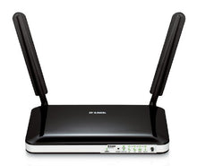 D-Link DWR-921 Router 4G LTE, Wireless N300, 4 Porte LAN Fast Ethernet, SIM Card Slot Integrato, 2 Antenne Esterne, Nero