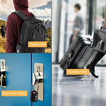 TSA Luggage Locks, [2018 Newest Version][2 Packs]Diyife 3-Digit Security Padlock, Combination Padlocks, Code Lock for Travel Suitcases Luggage Bag Case etc.(Black)