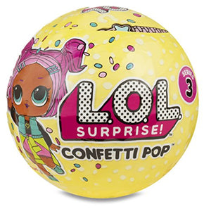 Giochi Preziosi LOL Surprise Confetti Pop con Mini Doll a Sorpresa, 9 Livelli, Modelli Assortiti