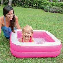 Intex Babypool Play Box Pool, Farblich Sortiert, 85 x 85 x 23 cm, Sortierte Farben